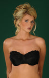 4058 Paysanne Strapless Bra (with multiway straps) in Black