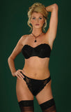 4058 Paysanne Strapless Bra (with multiway straps) in Black